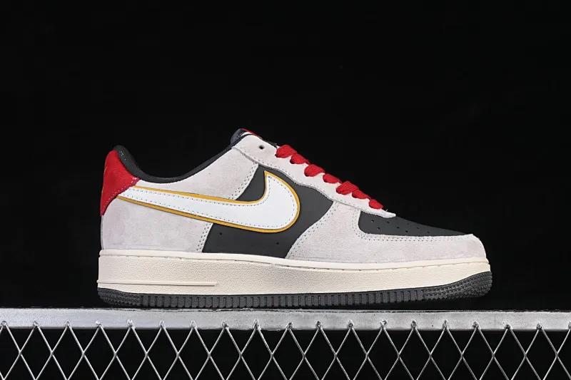 All Categories Nk Air Force 1 Air Force Series Nk Air Force 1 Low Air Force Low Nike Air Force 1'07 Low Year of the Horse limited edition white and gray Chinese style Air Force 1 low-top casual sneakers KD1688-006